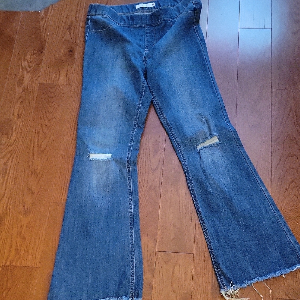 Cello Women's Blue Flare Jeans